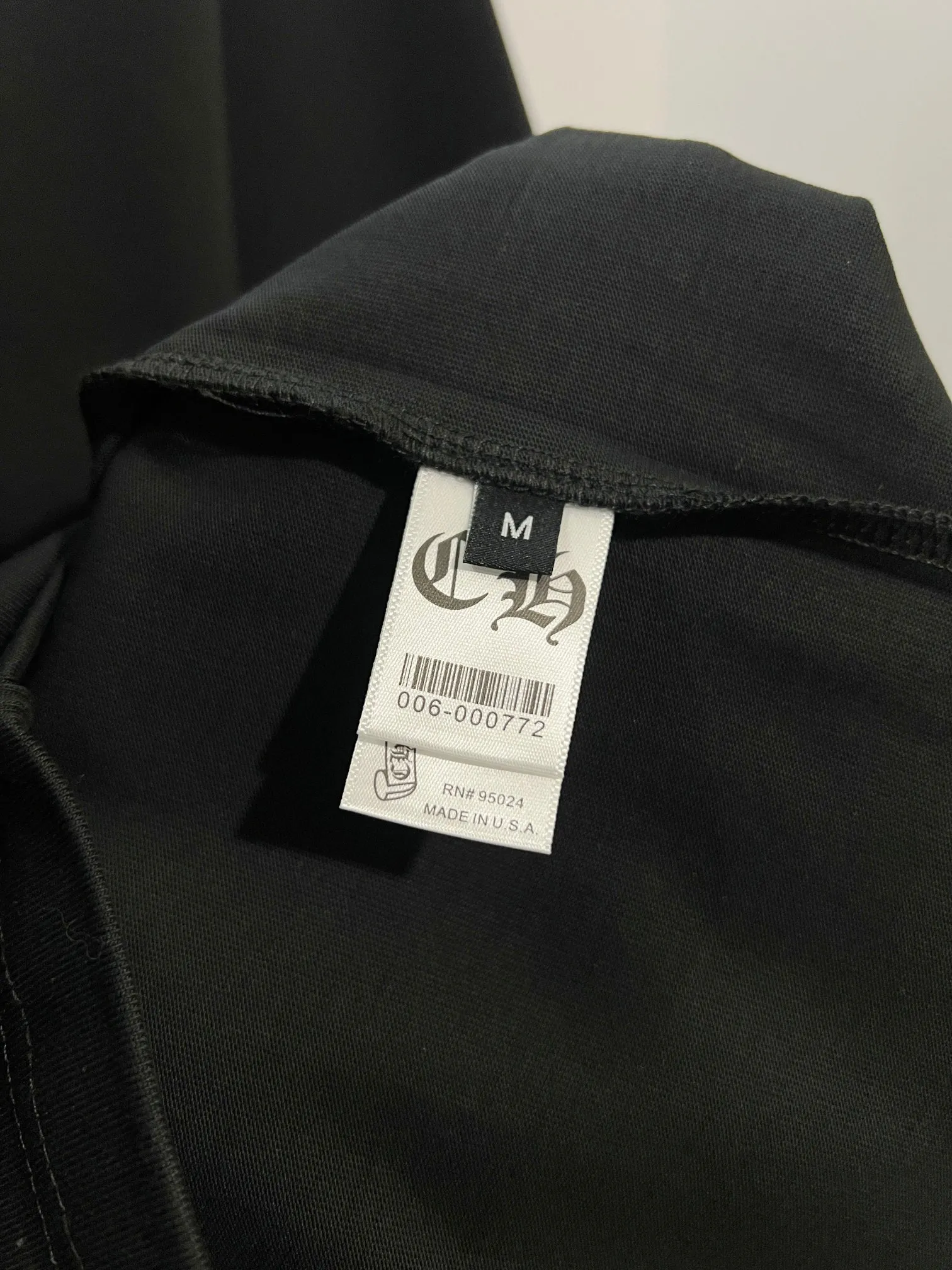 Chrome Hearts/ Quality T Classic LOGO Same Style 2026ss Quality Versatile Quality : Black.White Size：S M L XL